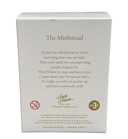2011 The Mistletoad Hallmark Ornament (Frog) QXG4779