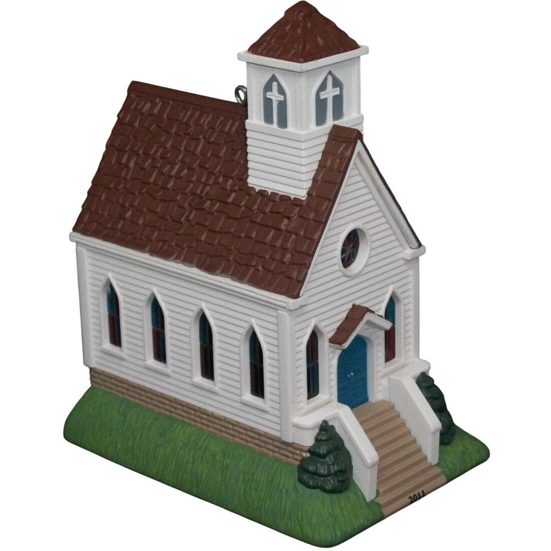 2011 This Little Light of Mine Hallmark Ornament (Church) QXG4827
