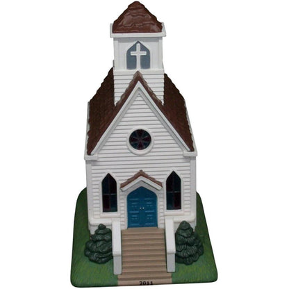 2011 This Little Light of Mine Hallmark Ornament (Church) QXG4827