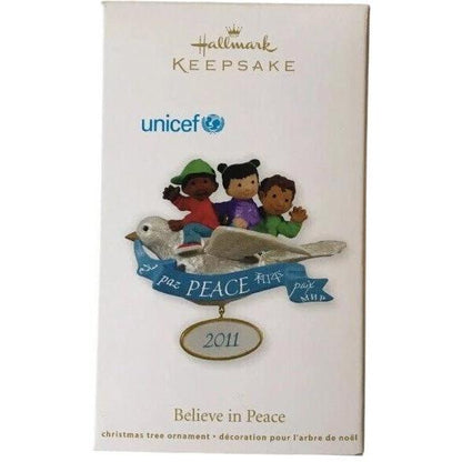 2011 UNICEF Believe in Peace Hallmark Ornament (UNICEF) QXI2287