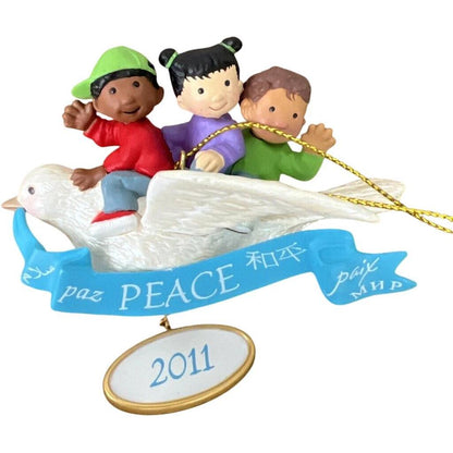 2011 UNICEF Believe in Peace Hallmark Ornament (UNICEF) QXI2287