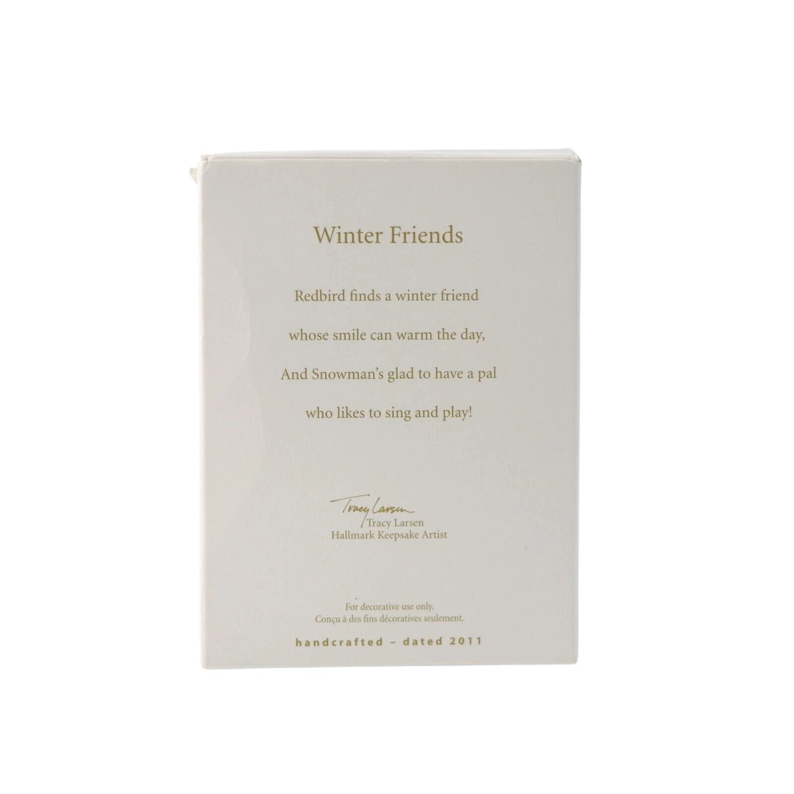 2011 Winter Friends Hallmark Ornament (Snowmen) QXG4197