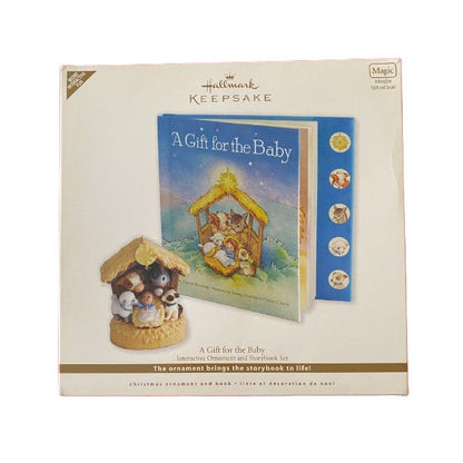 2011 A Gift for the Baby Hallmark Ornament (Nativity) QXG7583
