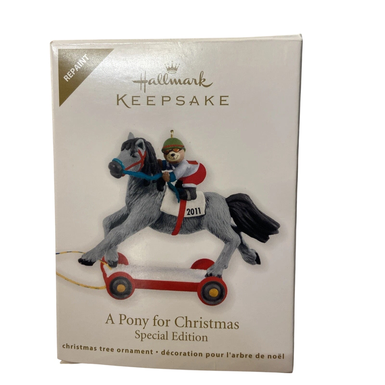 2011 A Pony for Christmas Hallmark Ornament (A Pony for Christmas) QX8877 Image2