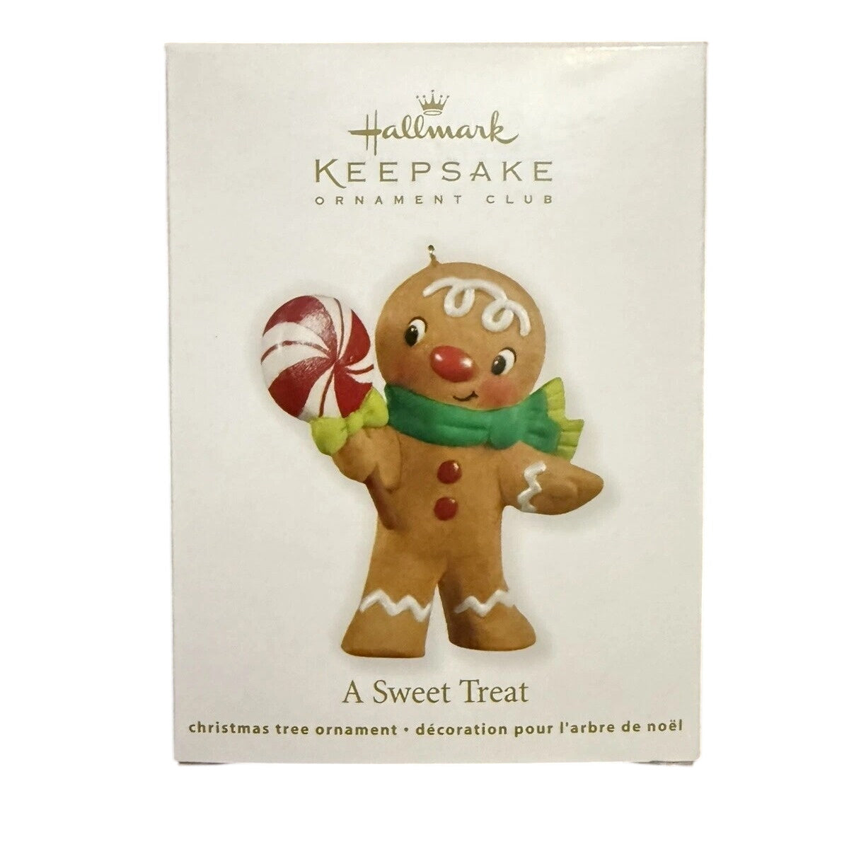 2011 A Sweet Treat Hallmark Ornament (Gingerbread) LPR3405 Image2