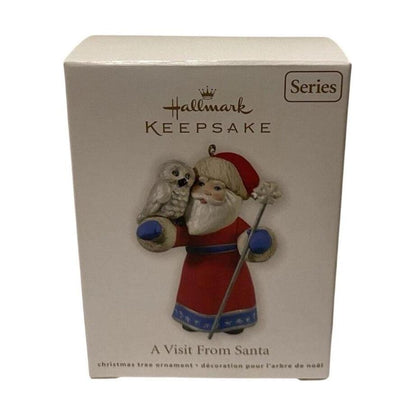 2011 A Visit From Santa Hallmark Ornament (A Visit From Santa) QX8809 Image2