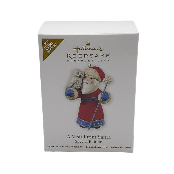 2011 A Visit From Santa Hallmark Ornament (A Visit From Santa) QXC8809