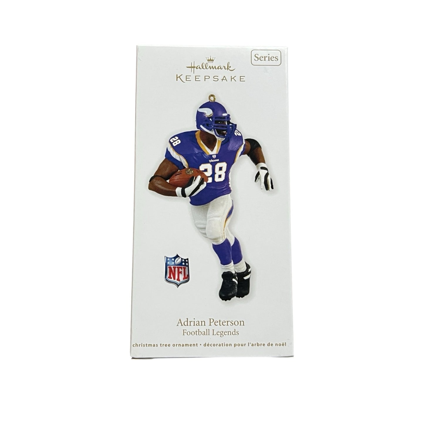 2011 Adrian Peterson Hallmark Ornament (Football Legends) QX8897 Image2