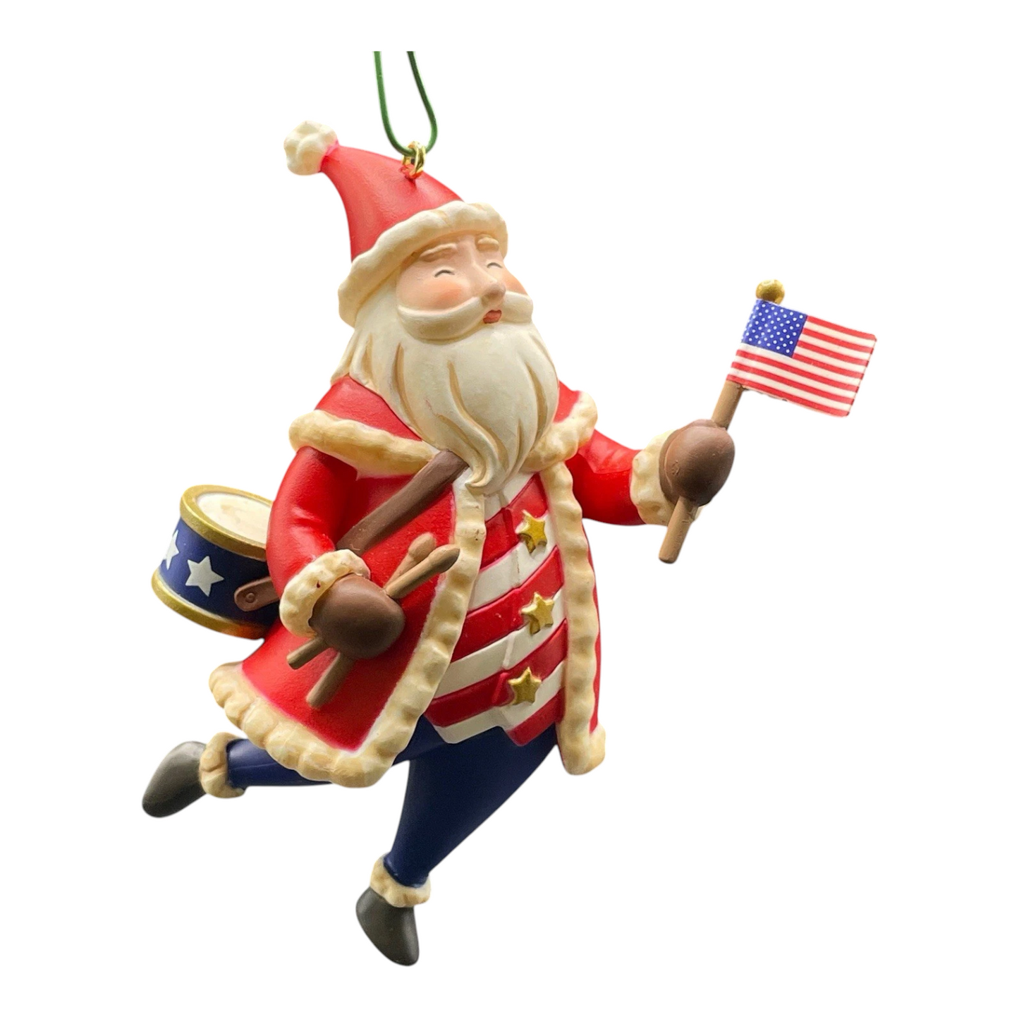 2011 All-American Santa Hallmark Ornament (Patriot) QXG4167 Image1