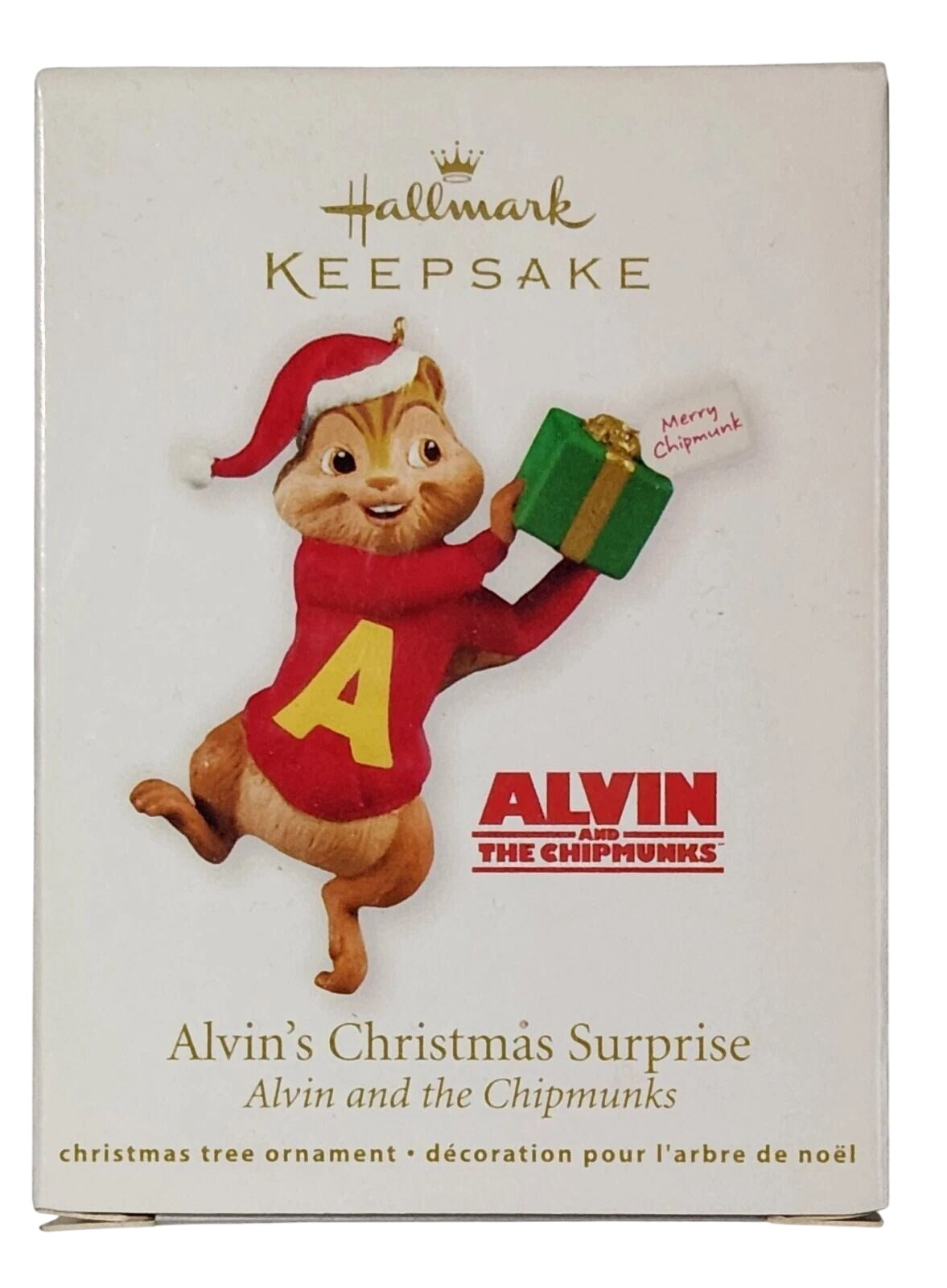 2011 Alvin's Christmas Surprise Hallmark Ornament (Alvin and the Chipmunks) QXI2639
