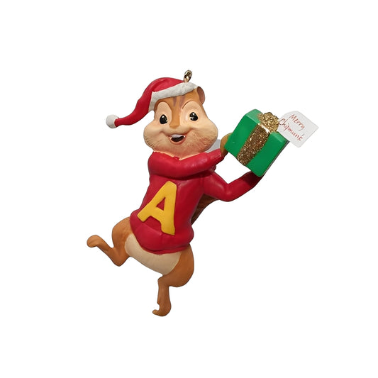 2011 Alvin's Christmas Surprise Hallmark Ornament (Alvin and the Chipmunks) QXI2639