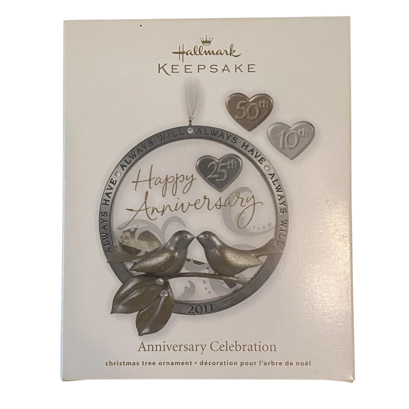 2011 Anniversary Celebration Hallmark Ornament (Anniversary) QXG4099