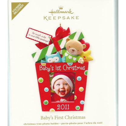 2011 Baby's First Christmas- Photo Holder Hallmark Ornament (Baby's First Christmas) QXG4199