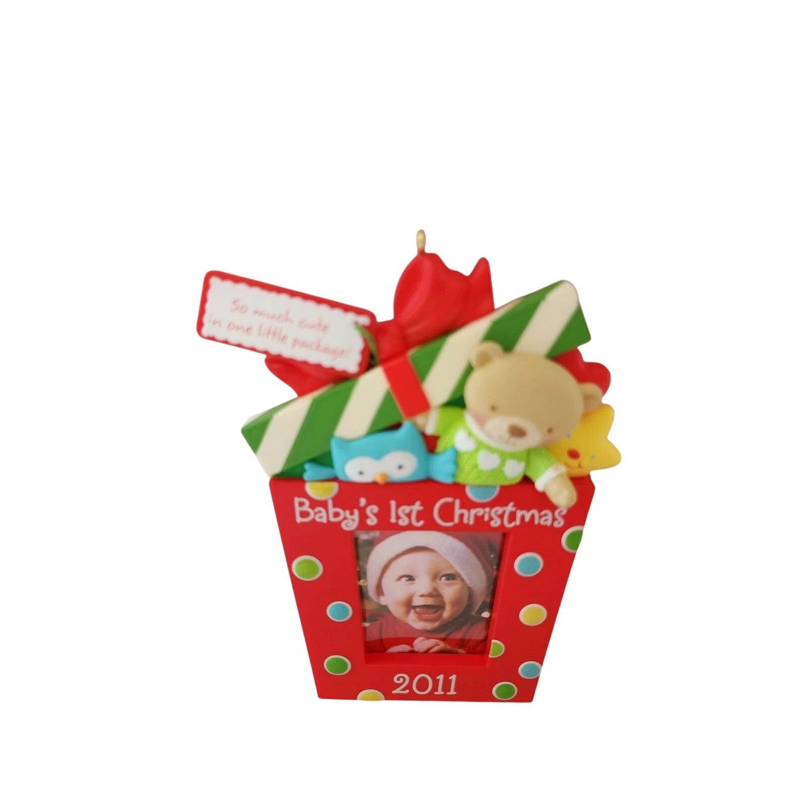 2011 Baby's First Christmas- Photo Holder Hallmark Ornament (Baby's First Christmas) QXG4199