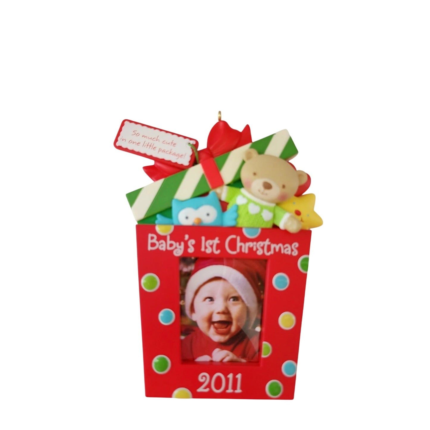 2011 Baby's First Christmas- Photo Holder Hallmark Ornament (Baby's First Christmas) QXG4199