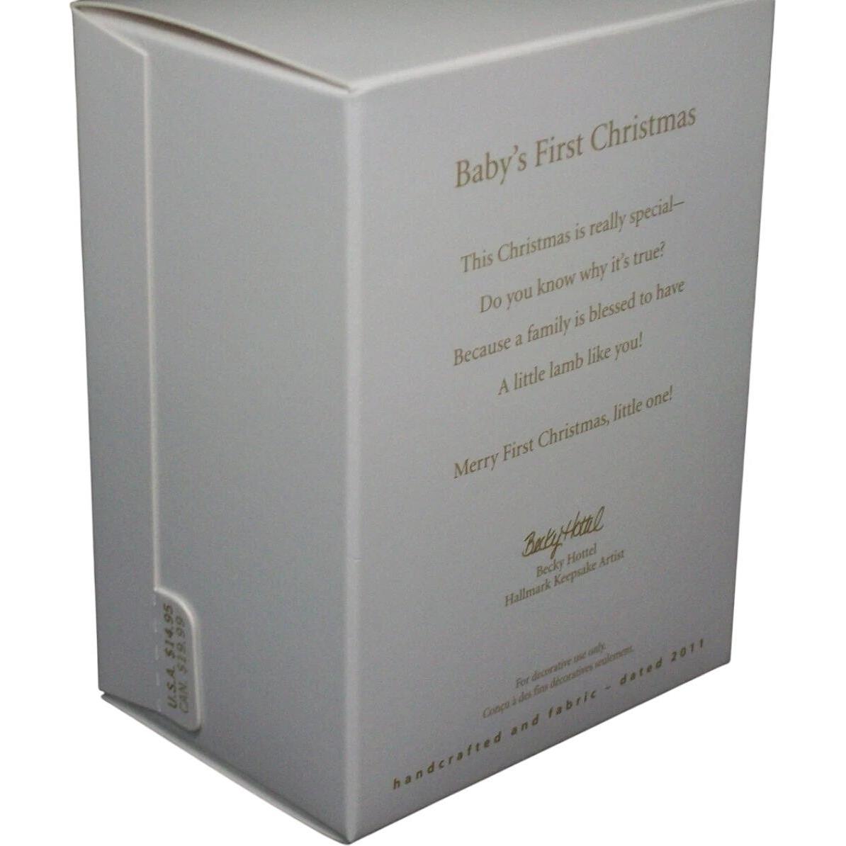 2011 Baby's First ChristmasLittle Blessing Hallmark Ornament (Baby's First Christmas) QXG4279