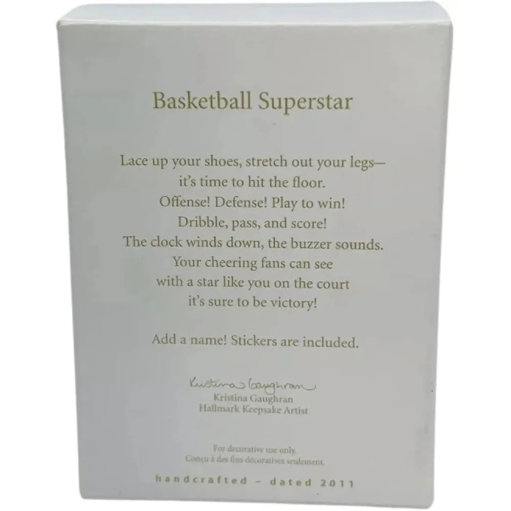 2011 Basketball Superstar Hallmark Ornament (Basketball) QXG4339