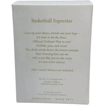2011 Basketball Superstar Hallmark Ornament (Basketball) QXG4339