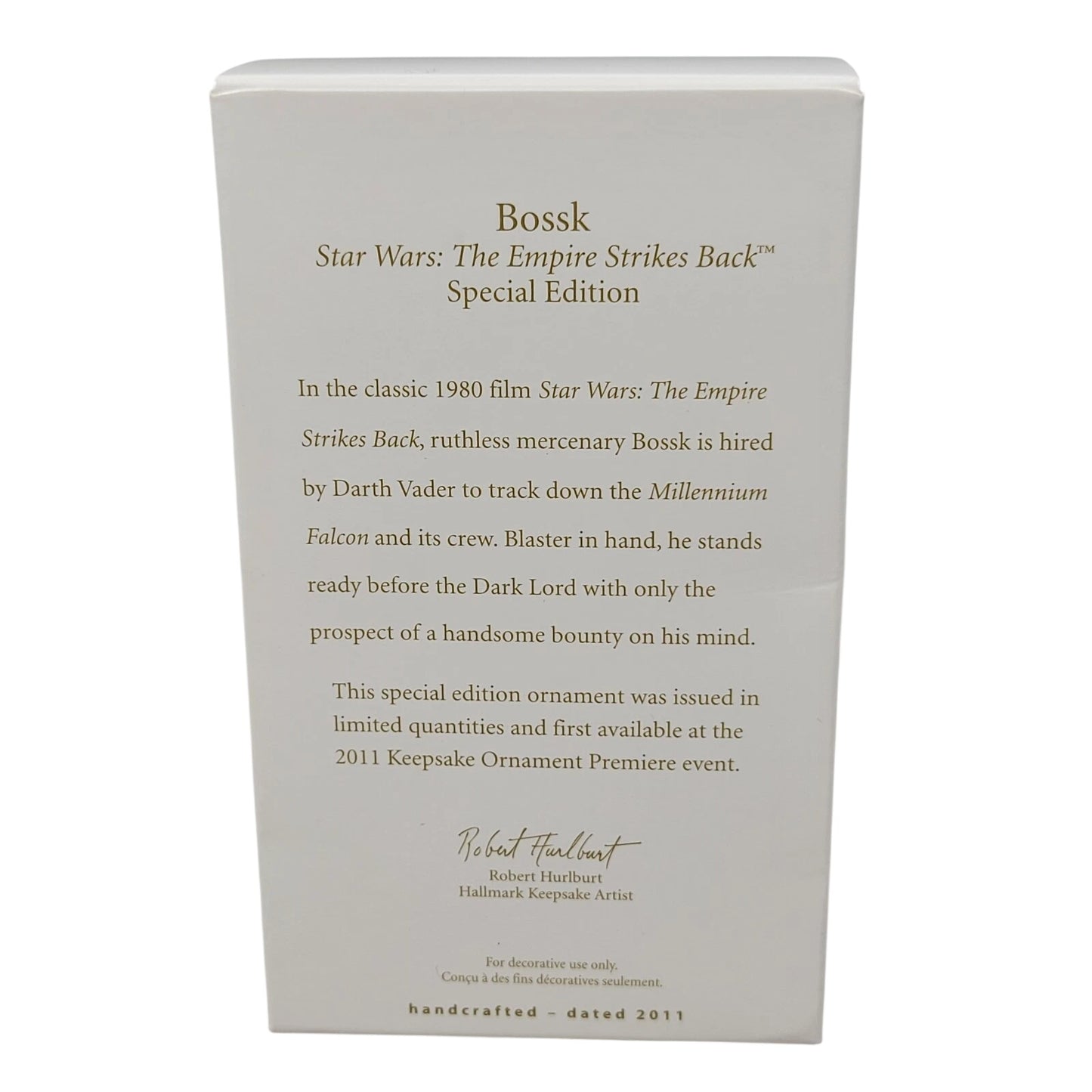2011 Bossk Hallmark Ornament (Star Wars) QXE3047 Image5