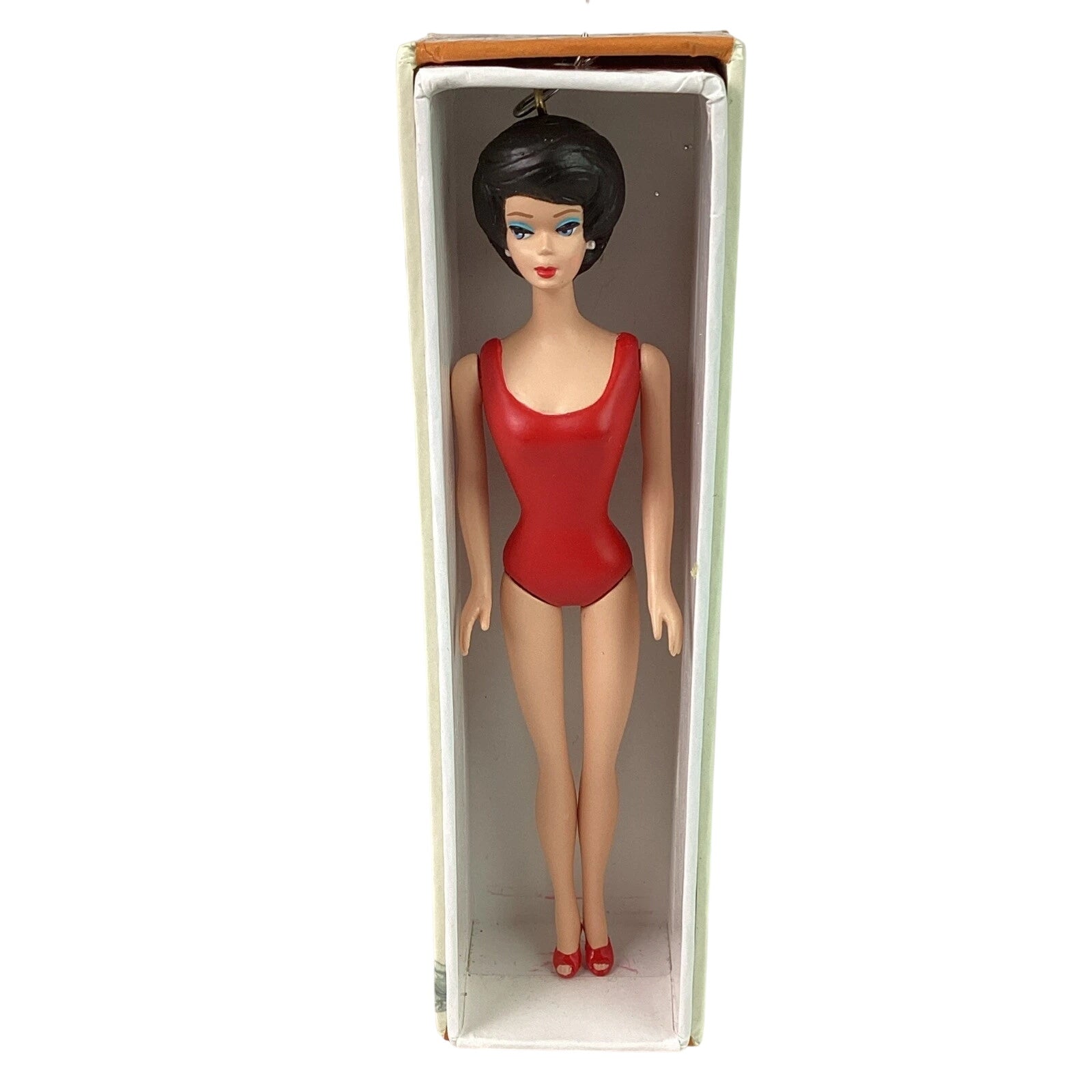 2011 Brunette Bubble Cut Hallmark Ornament (Barbie) QXI2889 Image1