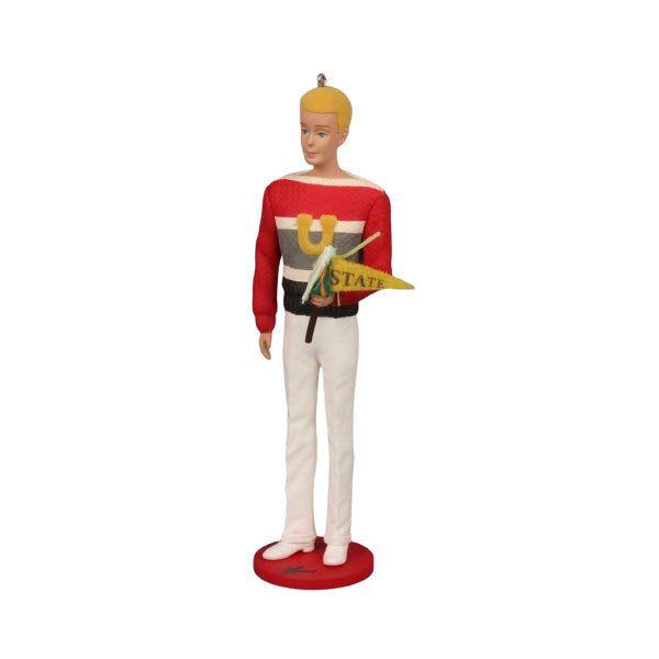 2011 Campus Hero Ken Hallmark Ornament (Barbie) QXI2897