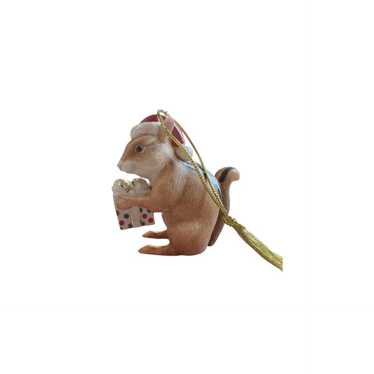 2011 Chipmunk Cheer Lenox Club Exclusive Ornament Collection Lenox Ornament 818824 Image1