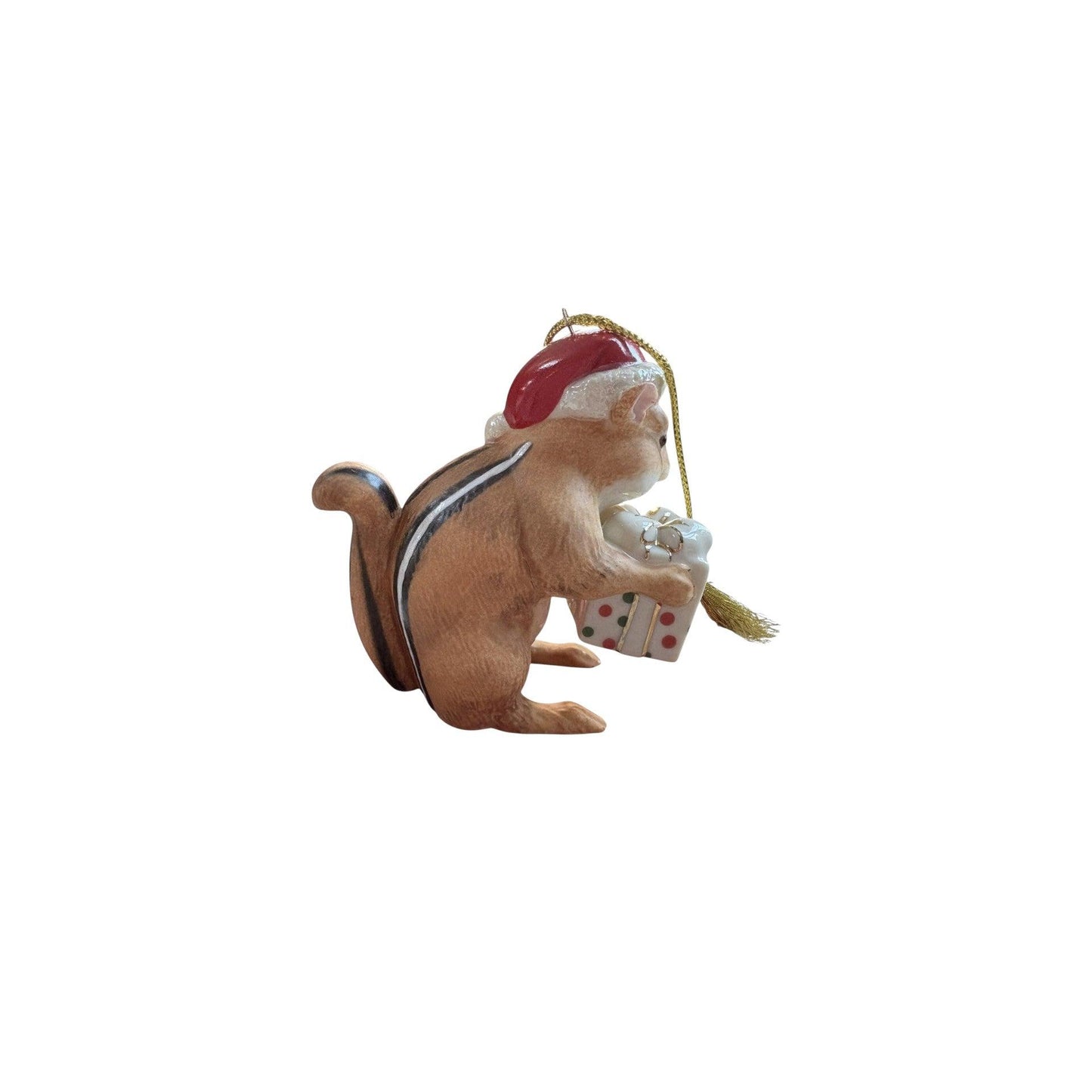 2011 Chipmunk Cheer Lenox Club Exclusive Ornament Collection Lenox Ornament 818824 Image3