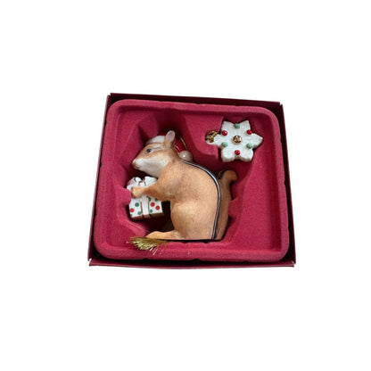 2011 Chipmunk Cheer Lenox Club Exclusive Ornament Collection Lenox Ornament 818824 Image4