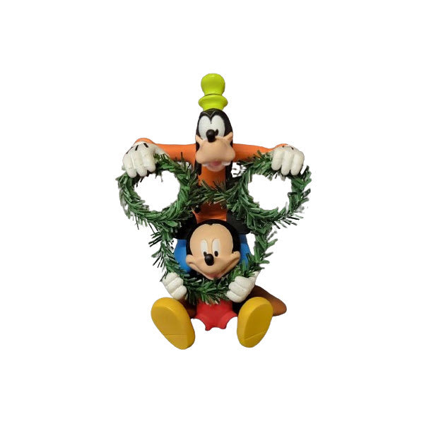 2011 Decking the Halls Hallmark Ornament (Mickey Mouse & Friends) QXD1037