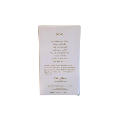 2011 DJ S.C. Hallmark Ornament (Santa Claus) QXG3207 Image6