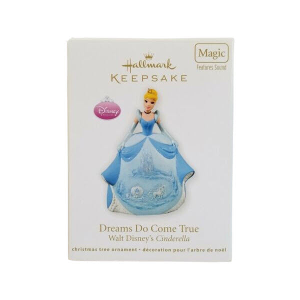 2011 Dreams Do Come True Hallmark Ornament (Cinderella) QXD1649