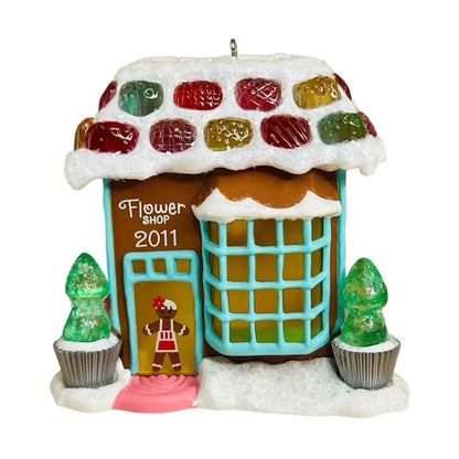 2011 Flower Shop Hallmark Ornament (Noelville) QX8879 Image1