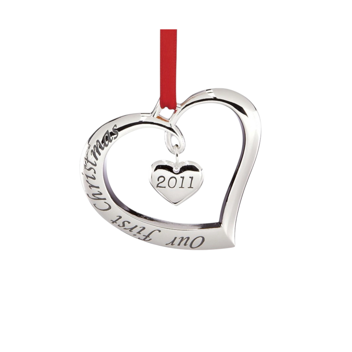 2011 Forvermore Our First Christmas Our First Christmas Lenox Ornament 821827 Image4