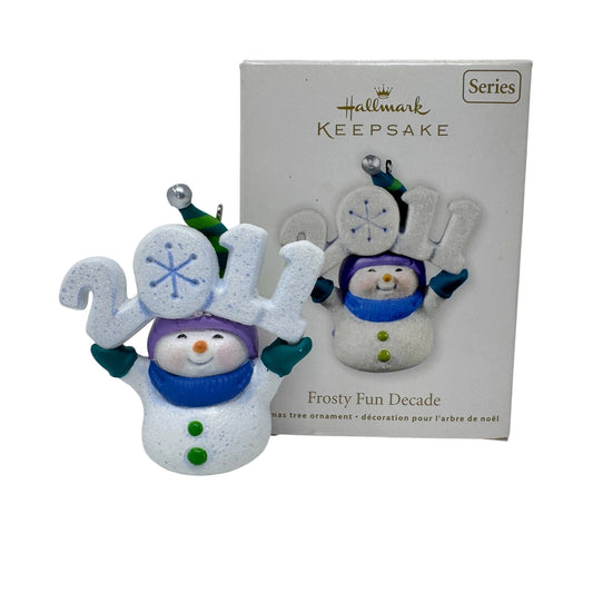 2011 Frosty Fun Decade Hallmark Ornament (Frosty Fun Decade) QX8817