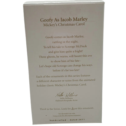 2011 Goofy As Jacob Marley Hallmark Ornament (Mickey's Christmas Carol) QX8709 Image6