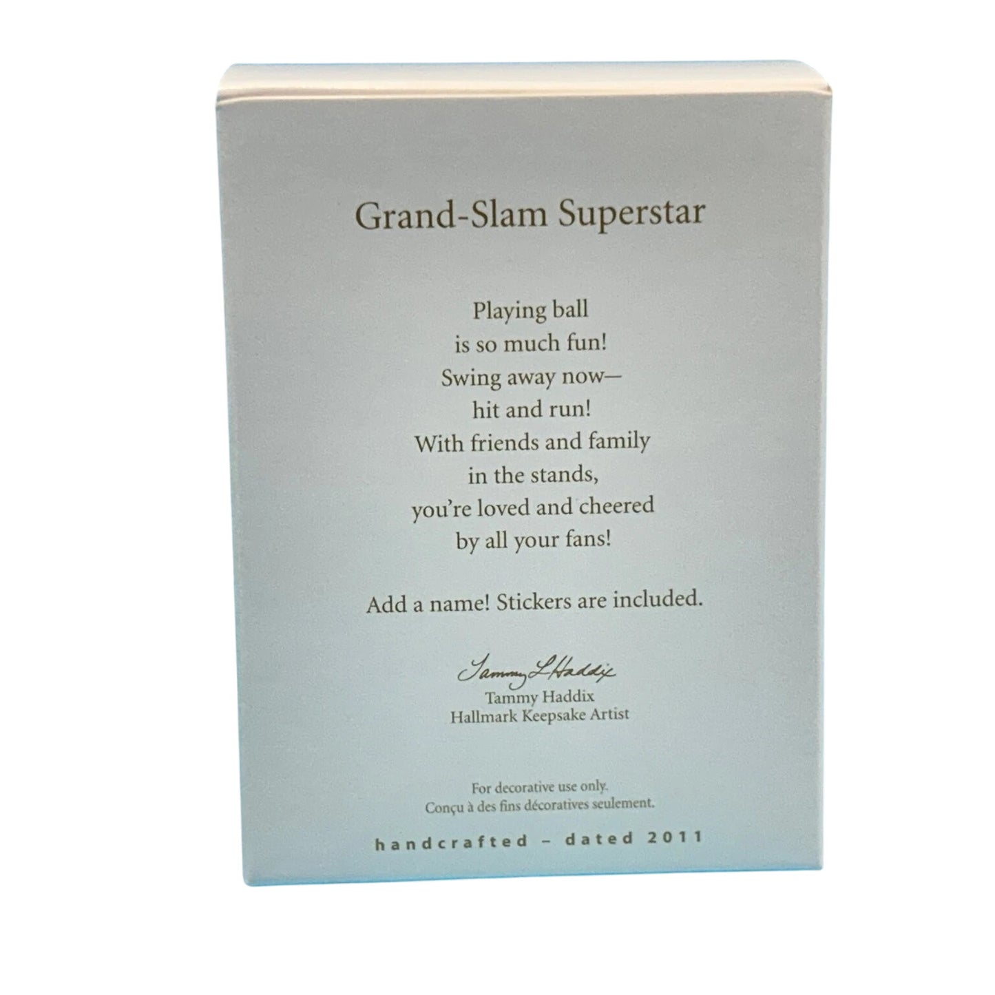 2011 Grand-Slam Superstar Hallmark Ornament (Snowmen) QXG4349 Image7