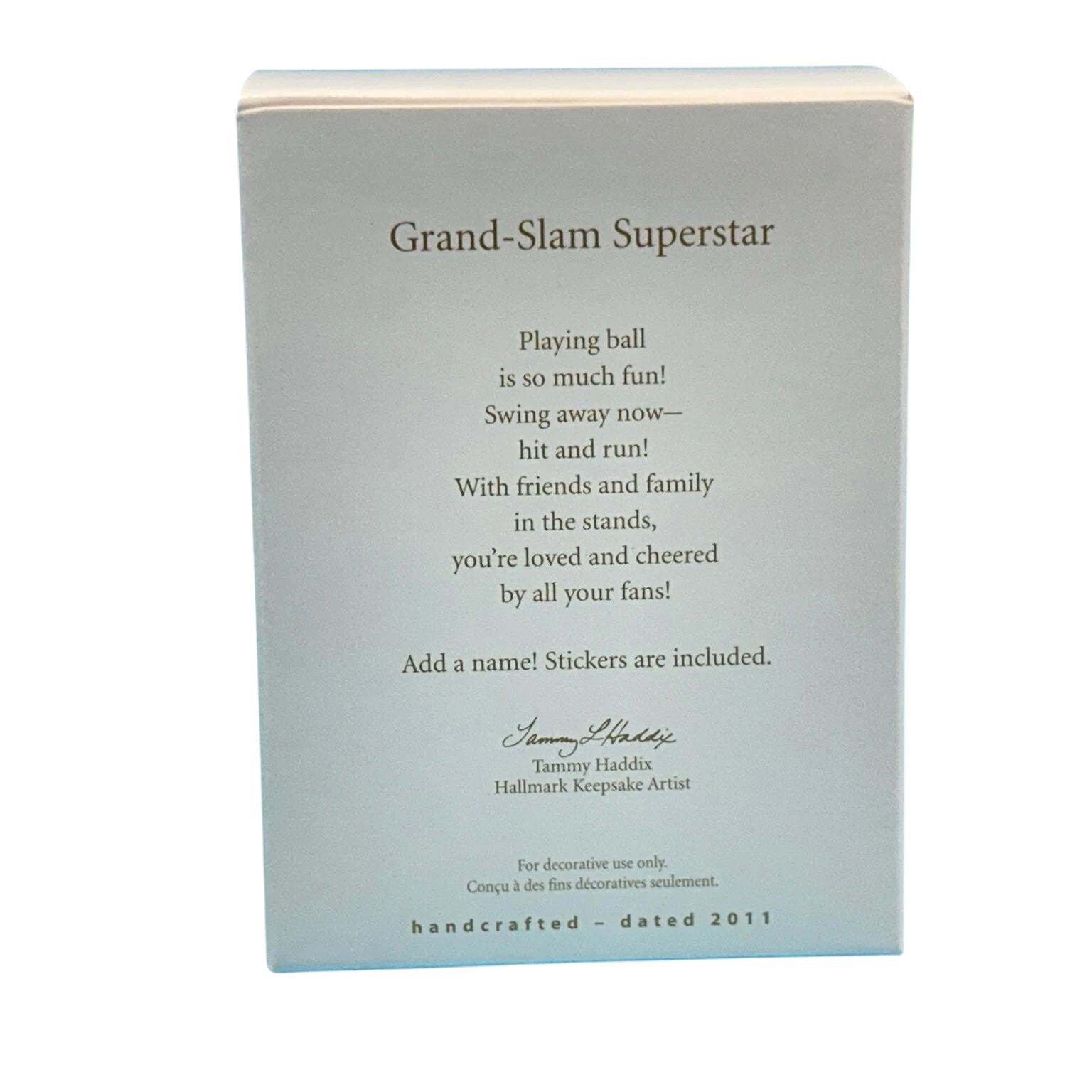 2011 Grand-Slam Superstar Hallmark Ornament (Snowmen) QXG4349 Image7