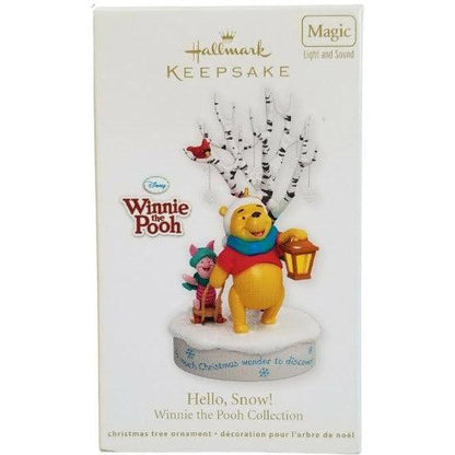 2011 Hello, Snow! Hallmark Ornament (Winnie the Pooh) QXD1039