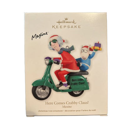 2011 Here Comes Crabby Claus! Hallmark Ornament (Maxine) QXC5030