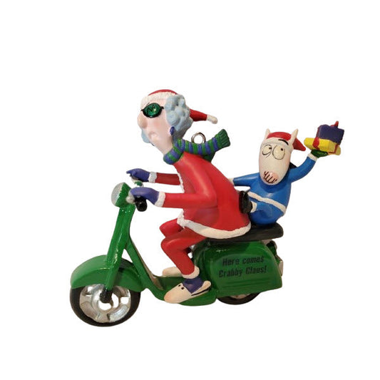 2011 Here Comes Crabby Claus! Hallmark Ornament (Maxine) QXC5030