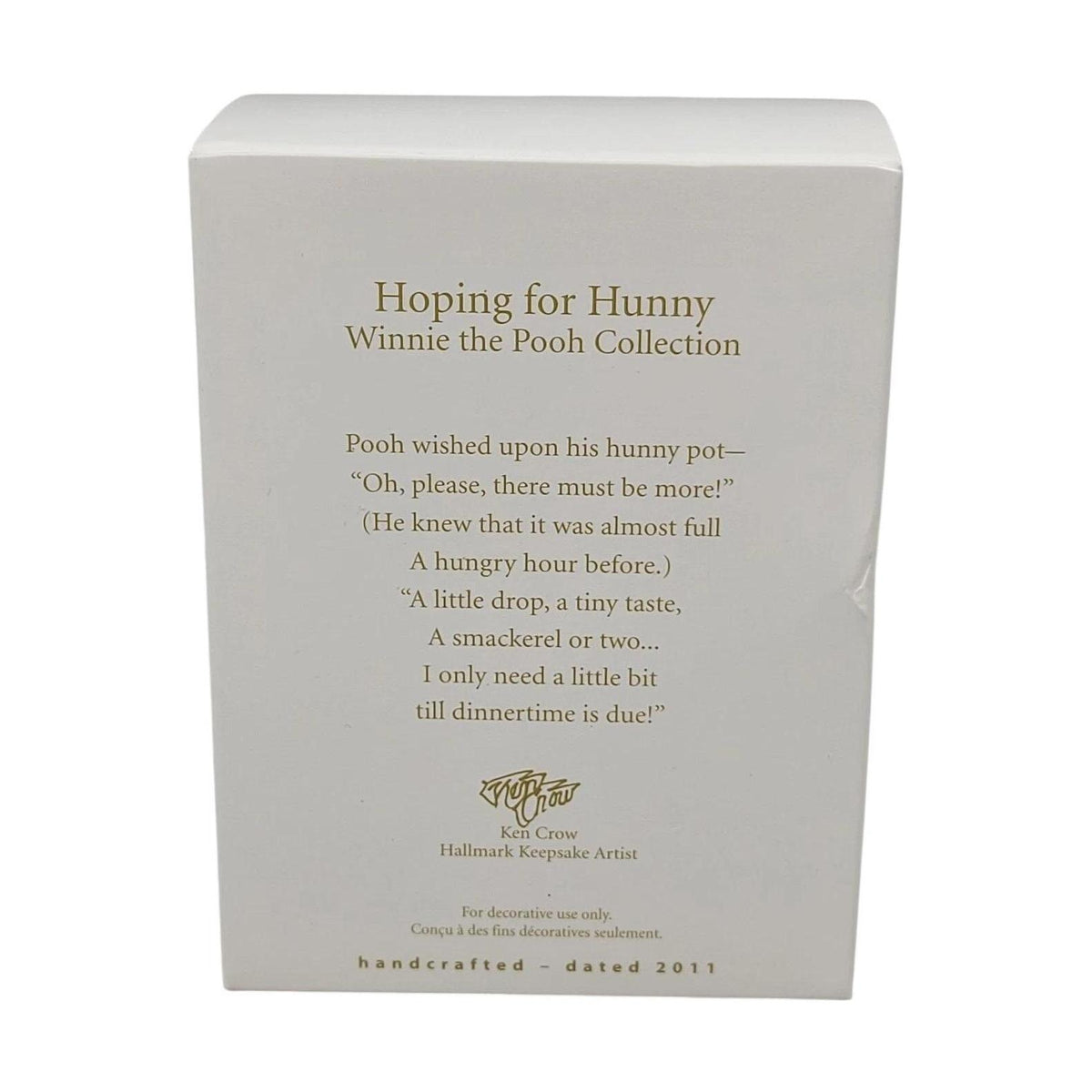 2011 Hoping for Hunny Hallmark Ornament (Winnie the Pooh) QXD1077 Image6