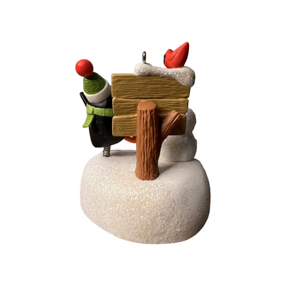 2011 I'm So Excited Hallmark Ornament (Penguin) QXG3227 Image5
