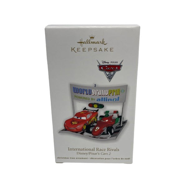 2011 International Race Rivals Hallmark Ornament (Cars 2) QXD1629