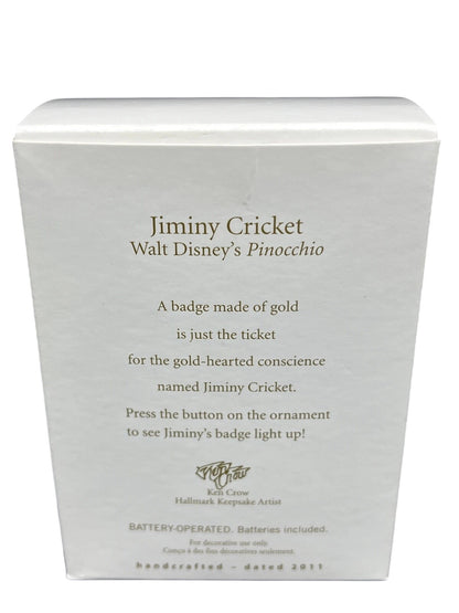 2011 Jiminy Cricket Hallmark Ornament (WaltDisney's Pinocchio) QXM147