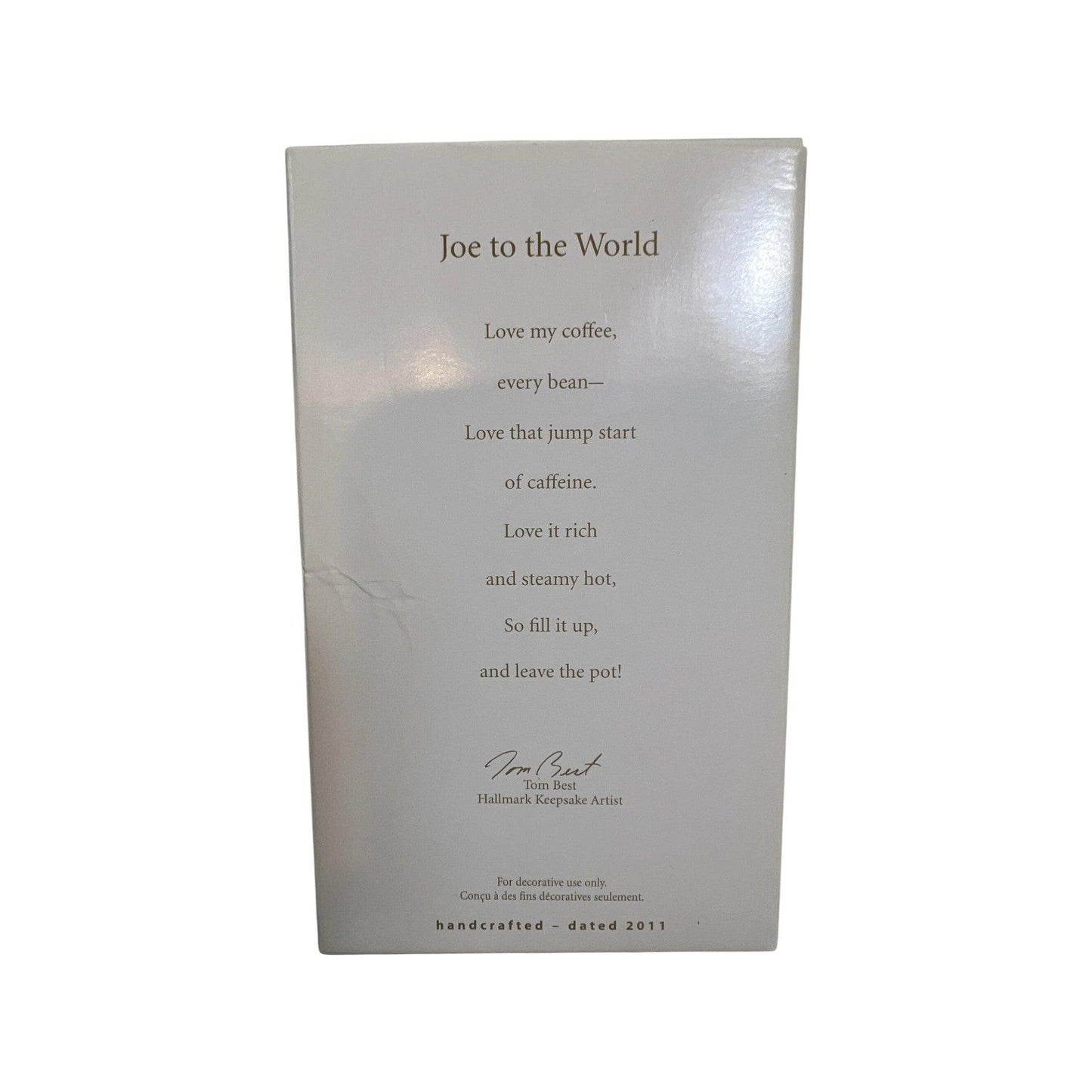 2011 Joe to the World Hallmark Ornament (Coffee) QXG4117 Image7
