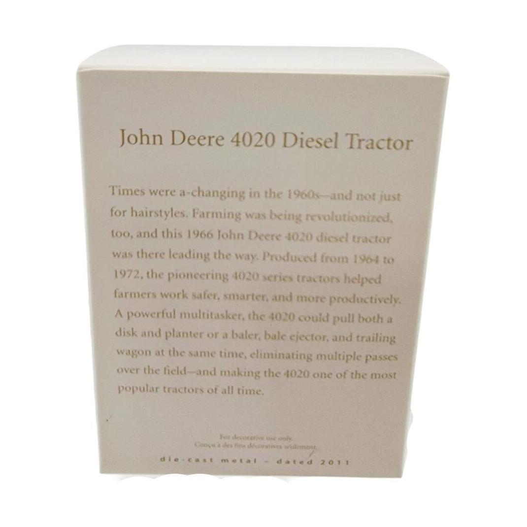 2011 John Deere 4020 Diesel Tractor Hallmark Ornament (John Deere) QXI2069 Image8