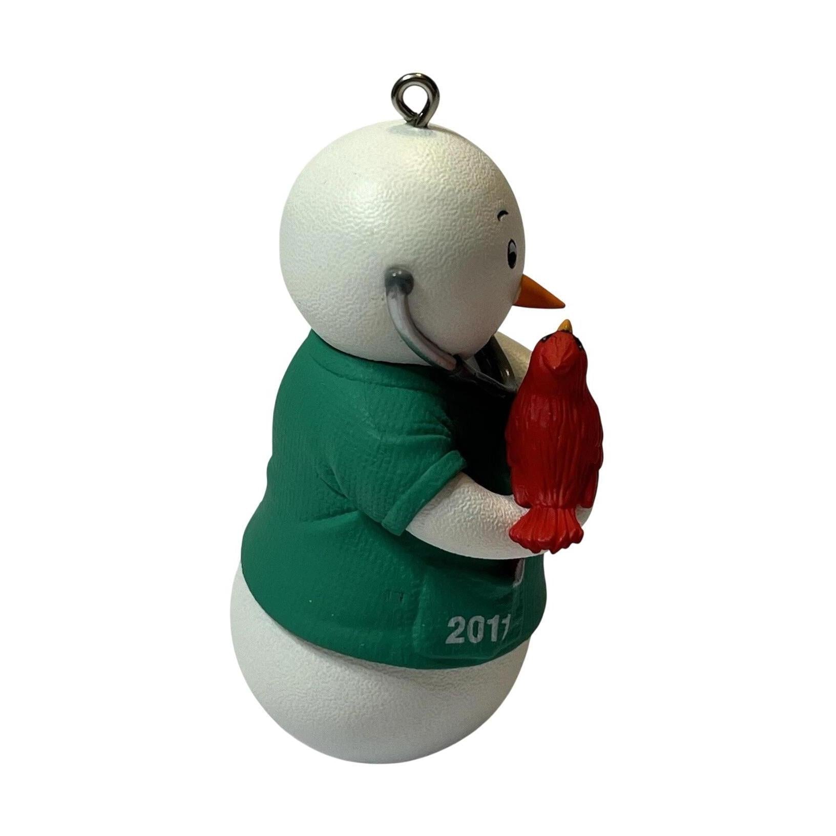 2011 Kindhearted Caregivers Hallmark Ornament (Snowman) QXG4157 Image5