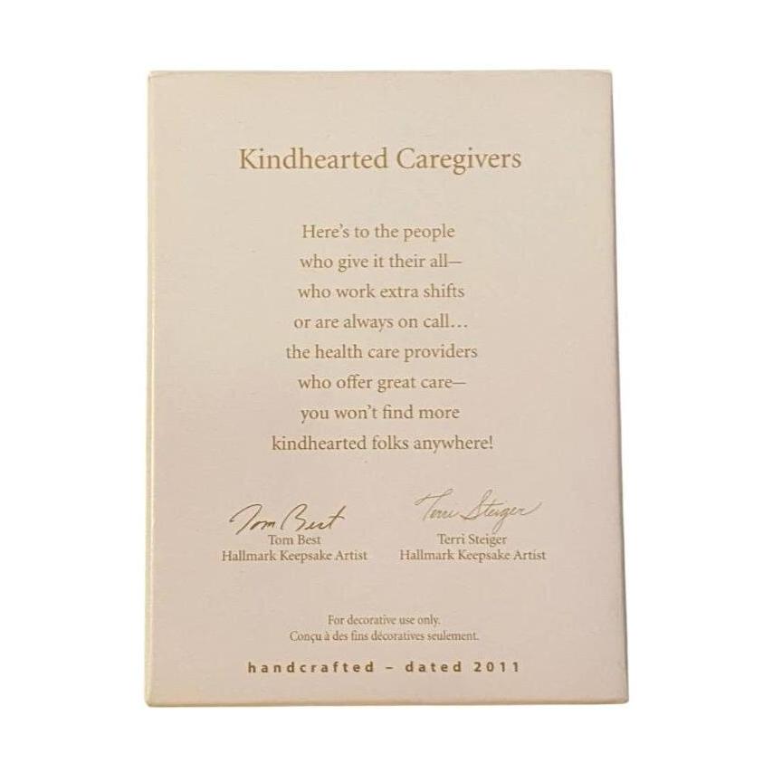 2011 Kindhearted Caregivers Hallmark Ornament (Snowman) QXG4157 Image6