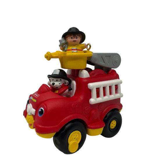 2011 Little People Lil' Movers Fire Truck Hallmark Ornament (Fisher Price) QXI2467 Image1