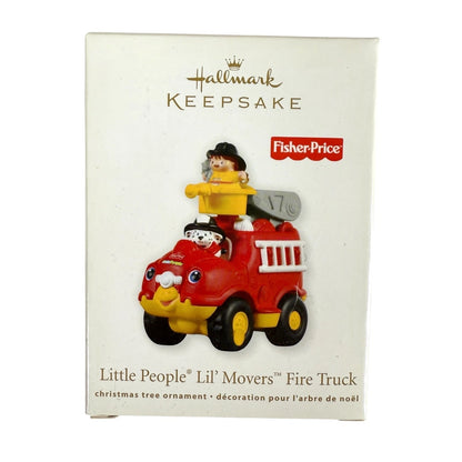 2011 Little People Lil' Movers Fire Truck Hallmark Ornament (Fisher Price) QXI2467 Image2